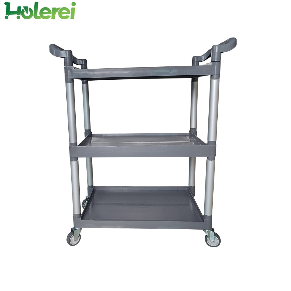 3-tier Utility Cart Grey - 8002A