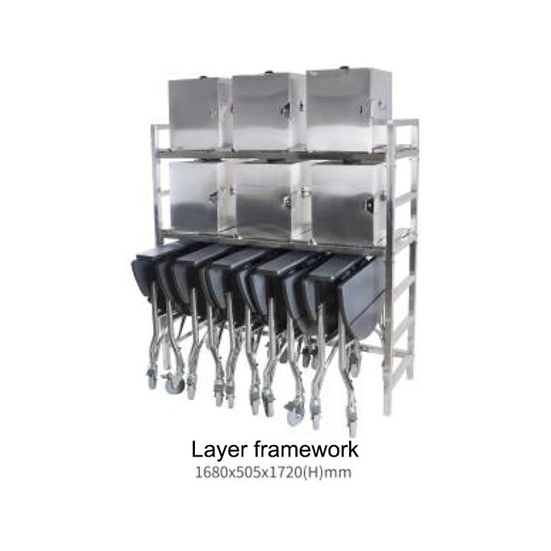 Foldable Room Service Trolley - BYJ106
