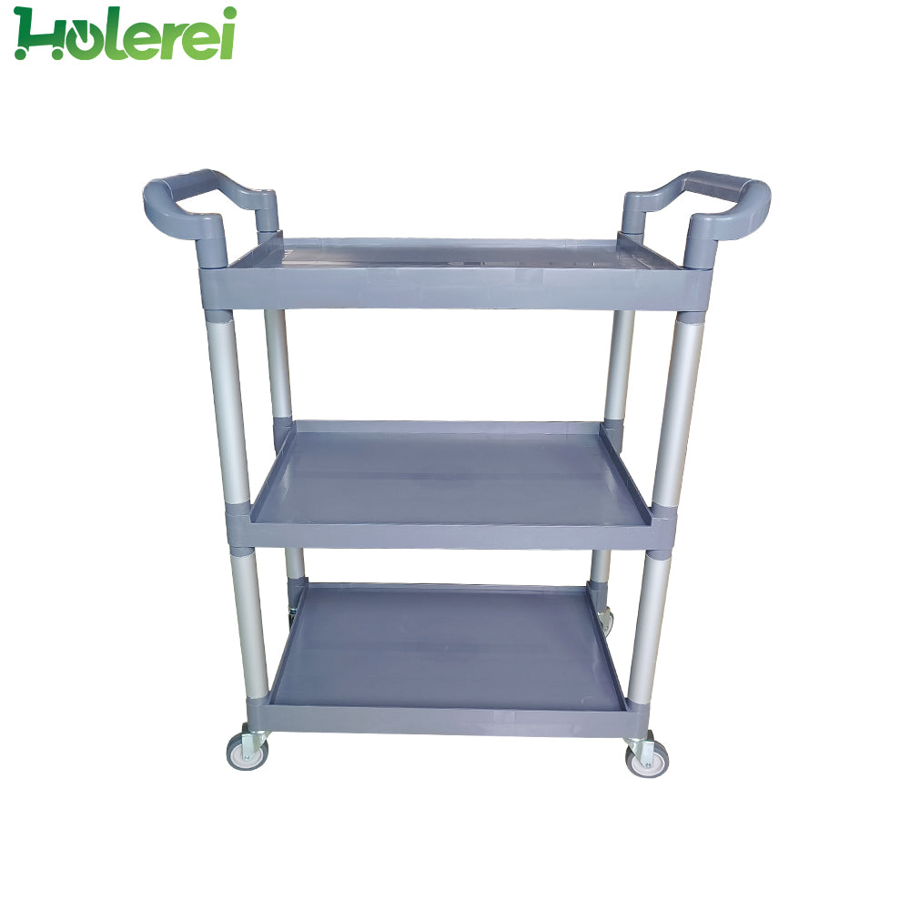 3-tier Utility Cart Grey - 8002A