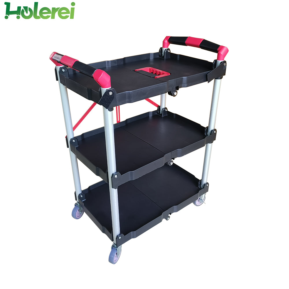 3-Tier Foldable Multifunctional Trolley - 8006A