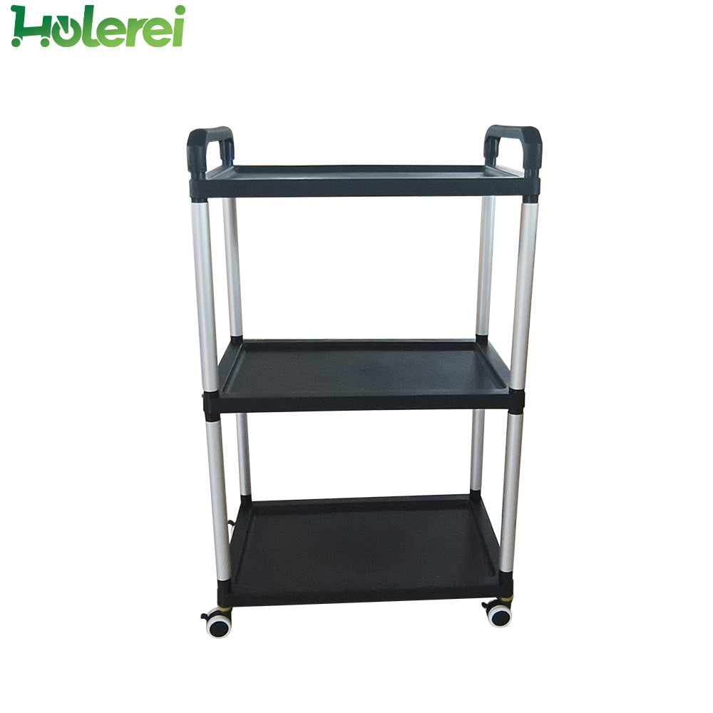 Light Duty 3 Layers Multipurpose Handcart - Black
