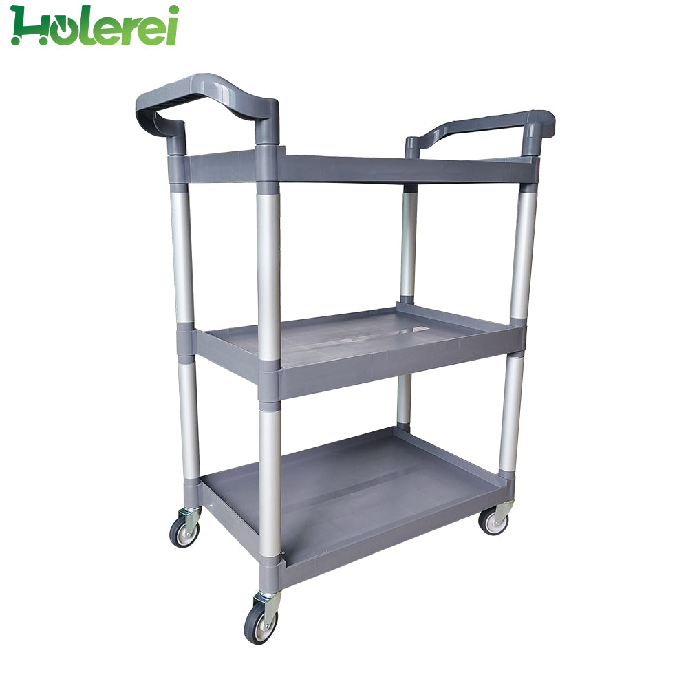 3-tier Utility Cart Grey - 8002A