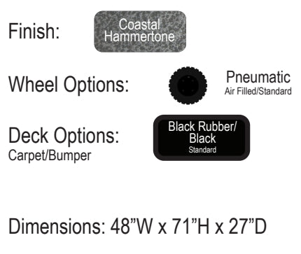 Hotel Luggage Trolley CCRDBL-01