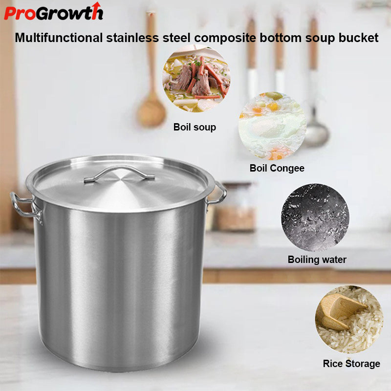 304 stainless steel double bottom soup bucket - ST00157