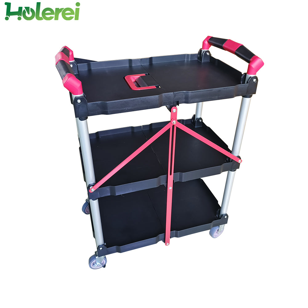 3-Tier Foldable Multifunctional Trolley - 8006A