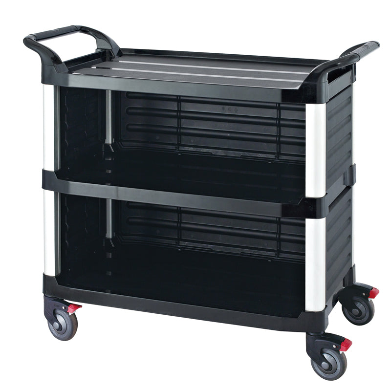 Dining Cart - XZM0002 Scc-02 Black with backboard