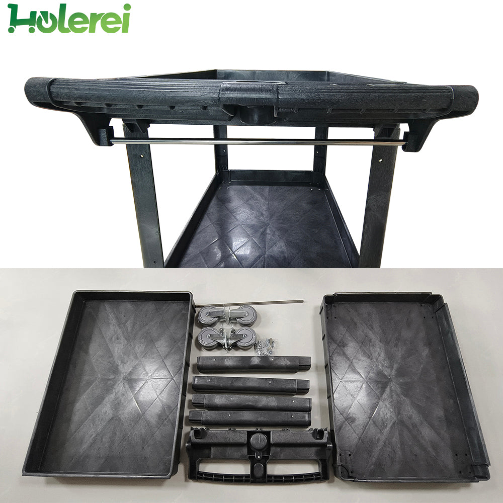 Multifunctional Double Layers Utility Cart - 25033112