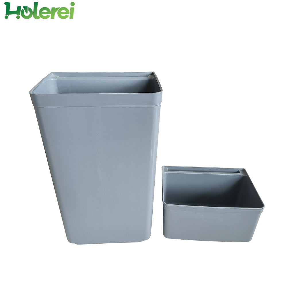 Small Plastic Waste Bin for Cleaning Trolley - 8302