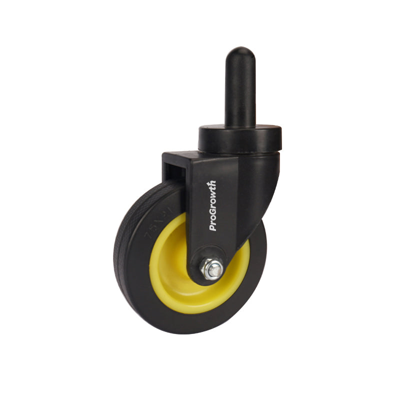 3 Inch PVC Wheel Plastic Bracket Swivel Caster