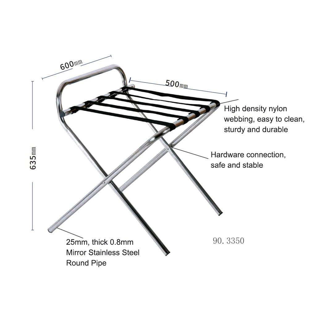 Guest Room Equipment - Luggage Rack 90.3350