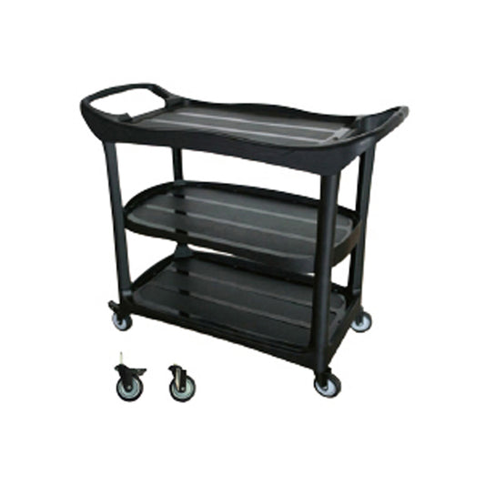 Plastic three-layer dining cart - A-201