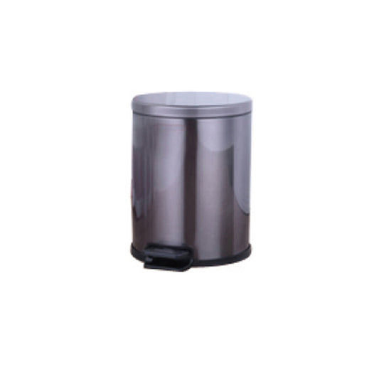 Black Gold foot operated trash can (slow closing) - A-254K