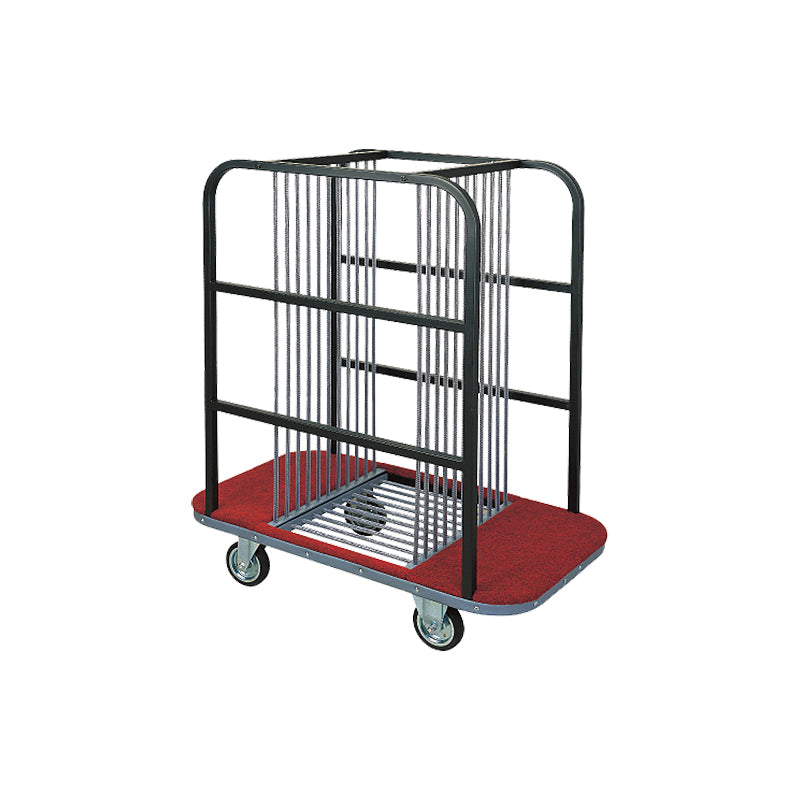 Glass Lazy Susan Transport Cart - C-61