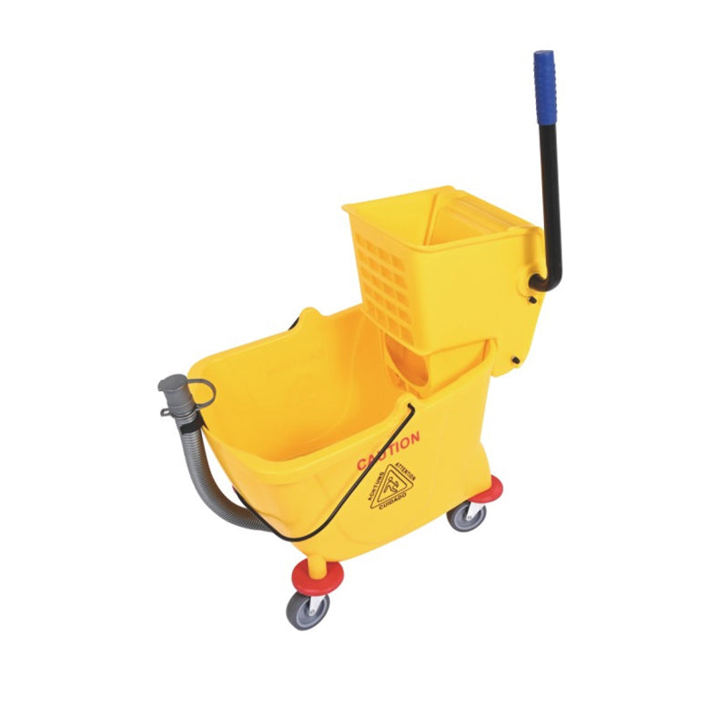 32L Side Press Single Wringer Trolley with Draning Hose - H0113