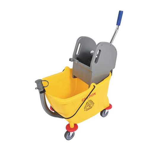 32L Down Press Single Wringer Trolley with Draning Hose - H0114