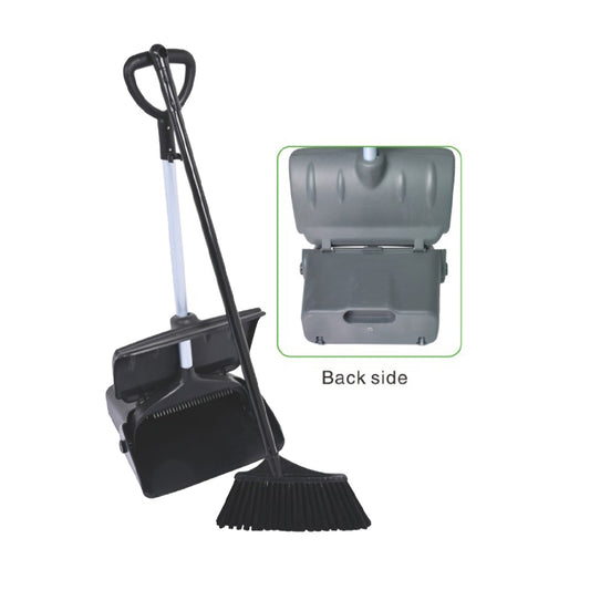 Plastic Dustpan with Broom - H1134