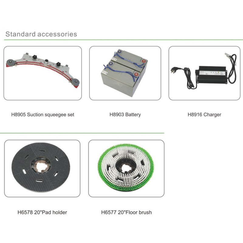 Ride-on Scrubber Dryer (S) - H8301