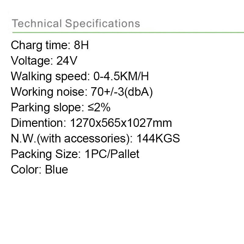 Walk-behind Scrubber Dryer (With Battery) - H8102