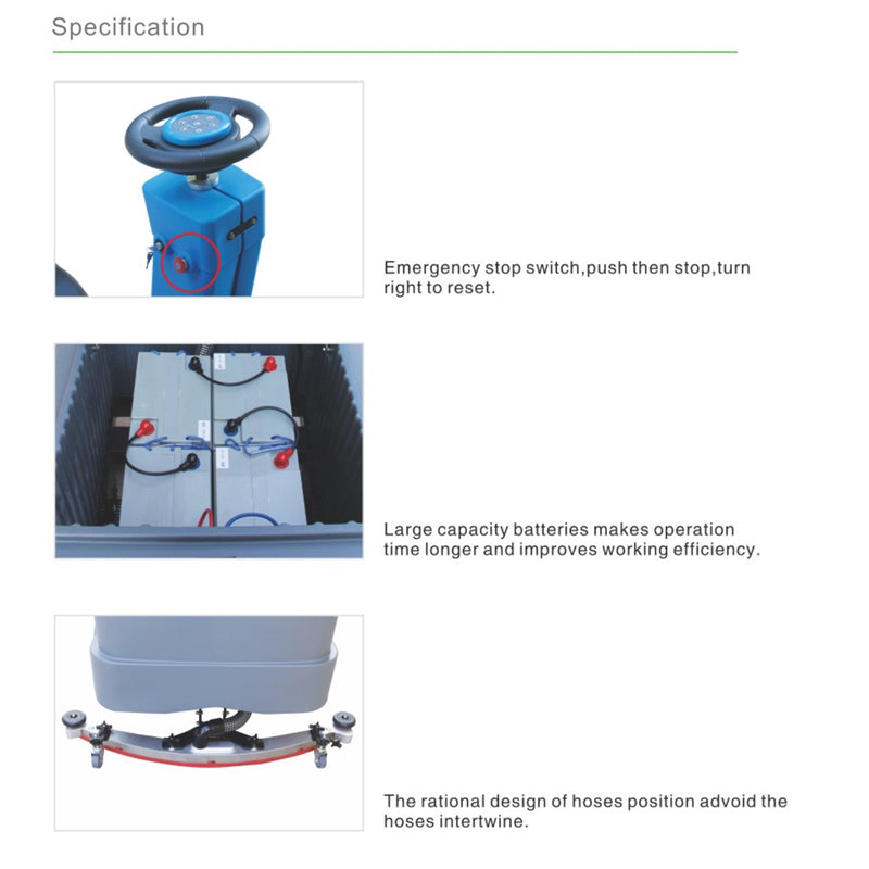 Ride-on Scrubber Dryer (M) - H8302