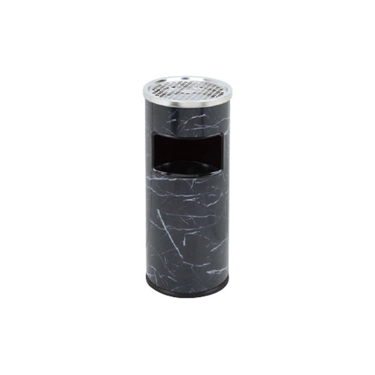 Ground Ash Barrel (White In Black) - HB-1049