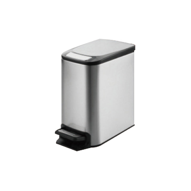 Stainless steel foot operated trash can - HB-1098