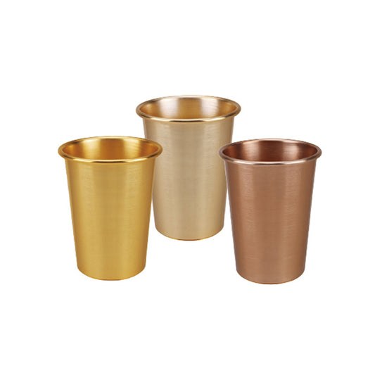 Aluminum alloy cone-shaped room garbage bin - HC-K24A