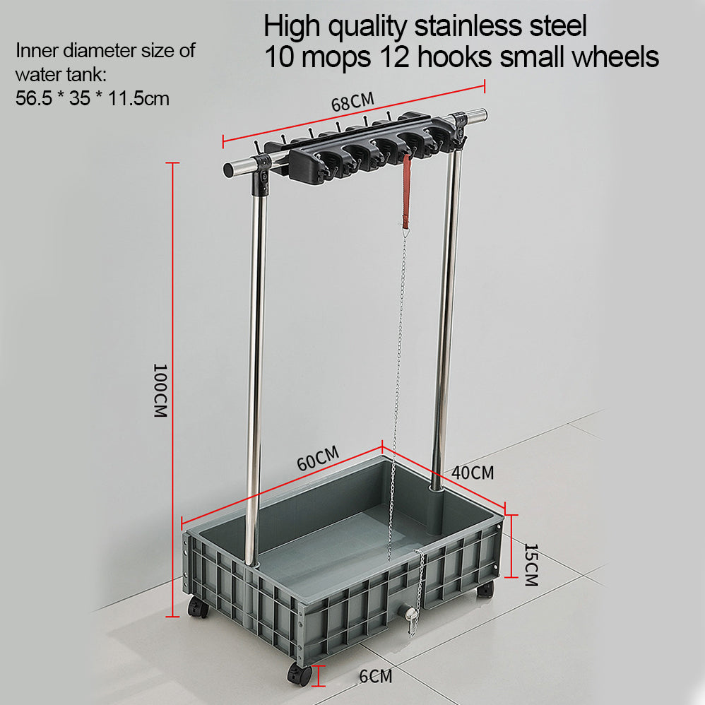 Mop storage rack - M000207