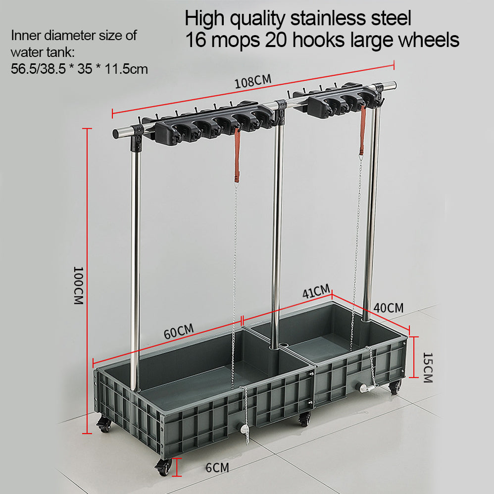 Mop storage rack - M000207