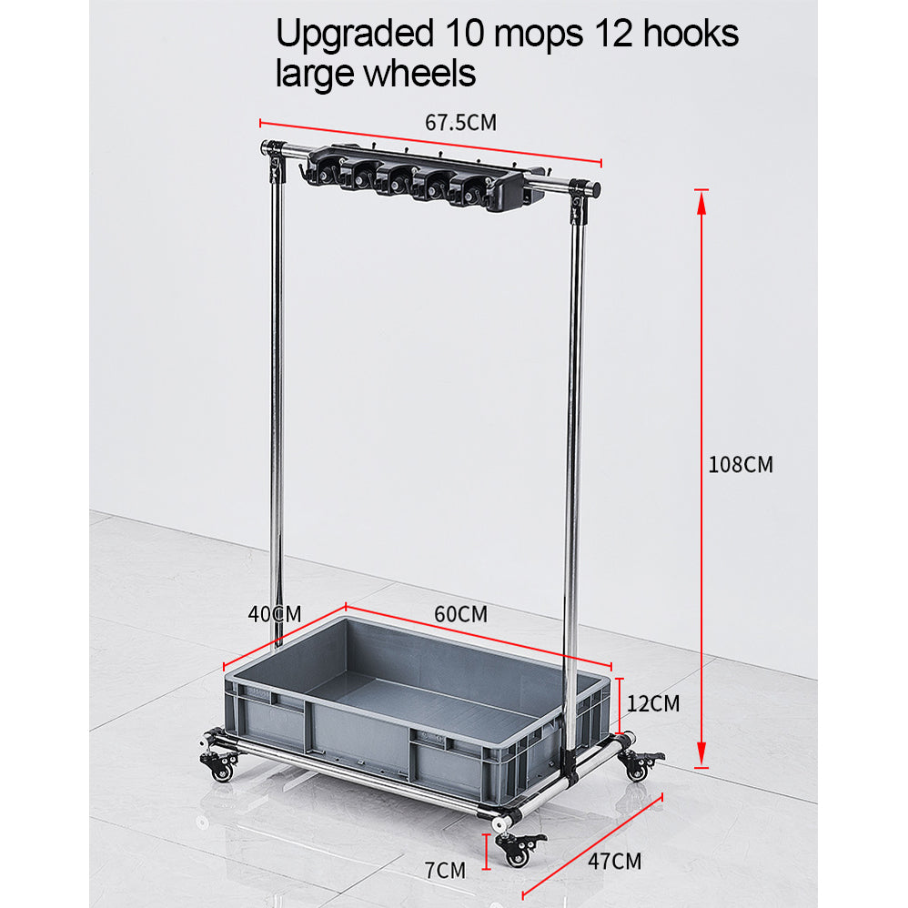 Mop storage rack - M000207