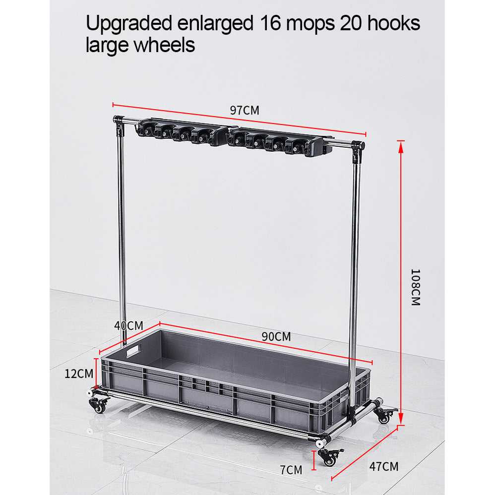Mop storage rack - M000207