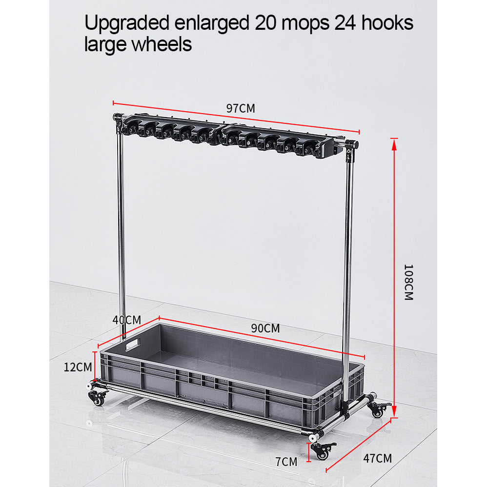 Mop storage rack - M000207