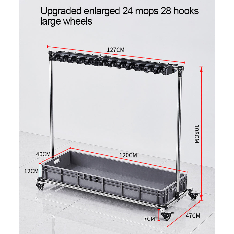 Mop storage rack - M000207